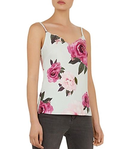 Shop Ted Baker Riinaa Magnificent Camisole Top In Mint