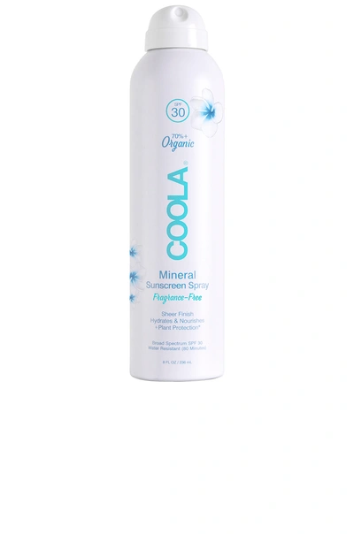 Shop Coola Organic Mineral Spf30 Body Sunscreen Spray In N,a