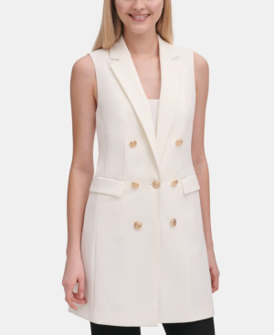 calvin klein sleeveless jacket