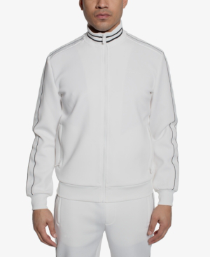 white track jacket mens