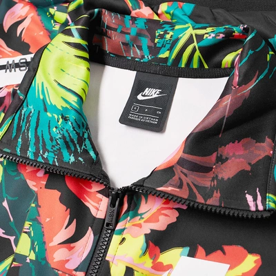 Nike Nsw Floral Track Jacket In Black ModeSens