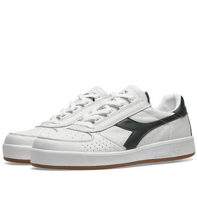 Shop Diadora B. Elite Full Grain Leather In White