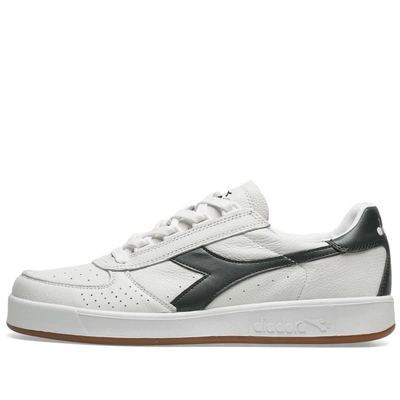 Shop Diadora B. Elite Full Grain Leather In White