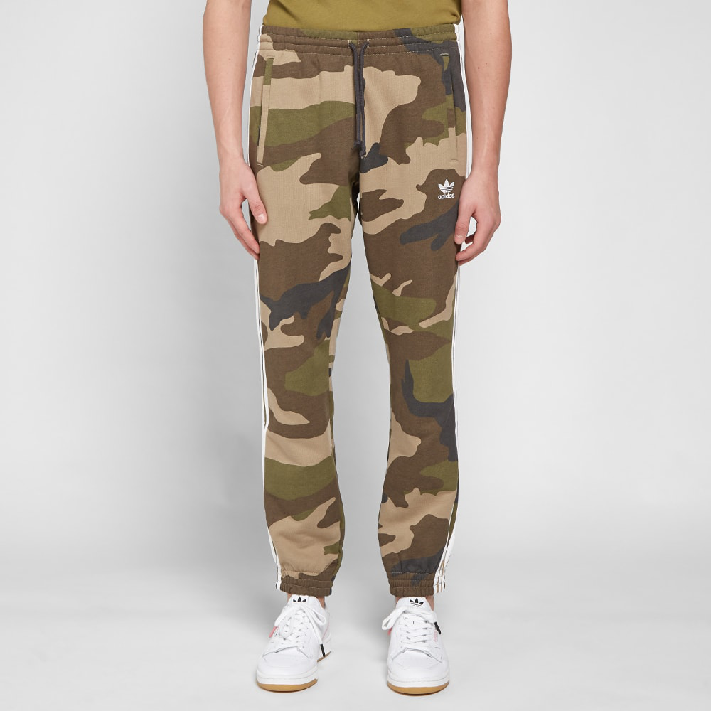 adidas originals camo fleece pants