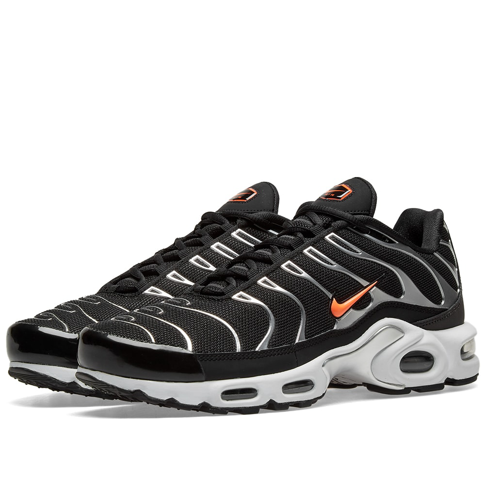 nike air max plus tn se white orange