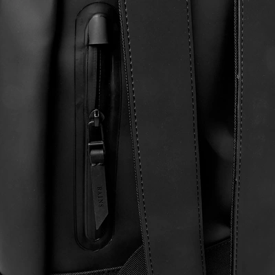 Shop Rains City Backpack In Black