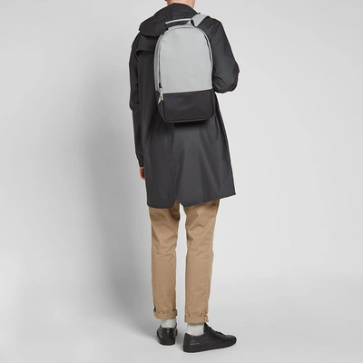 Shop Rains City Backpack In Grey