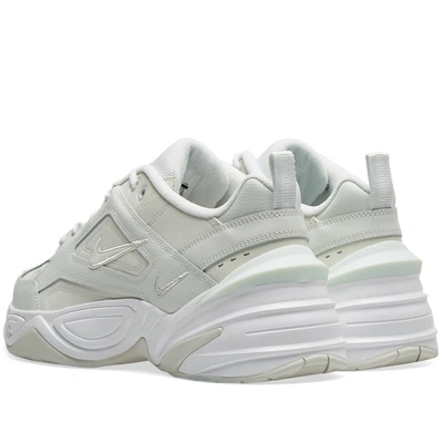 Nike M2k Tekno Tonal White Leather Sneakers | ModeSens