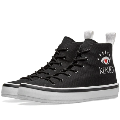 Shop Kenzo K-street Valentine's Sneaker In Black