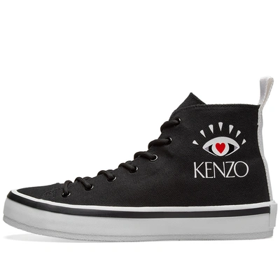 Shop Kenzo K-street Valentine's Sneaker In Black
