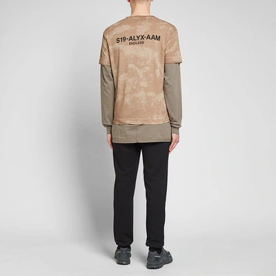 Shop Alyx 1017  9sm Camo Collection Tee In Brown