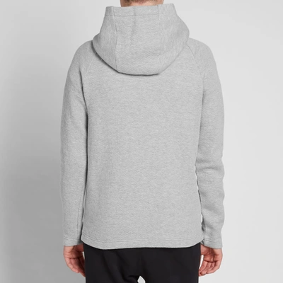 Shop Wings + Horns Vented Double Knit Pullover Hoody In Grey