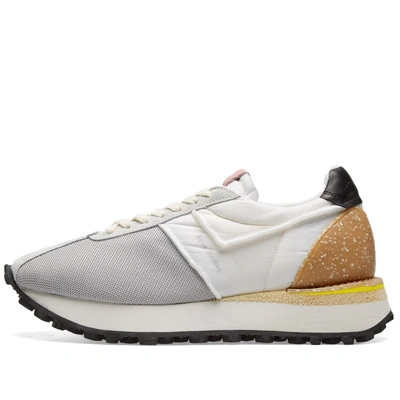 Shop Acne Studios Barric Deconstructed Sneaker In White