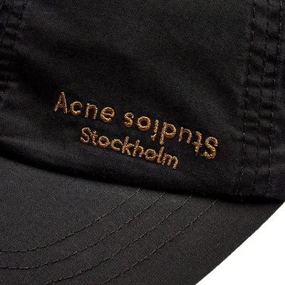 Shop Acne Studios Carliy Dye Cap In Black