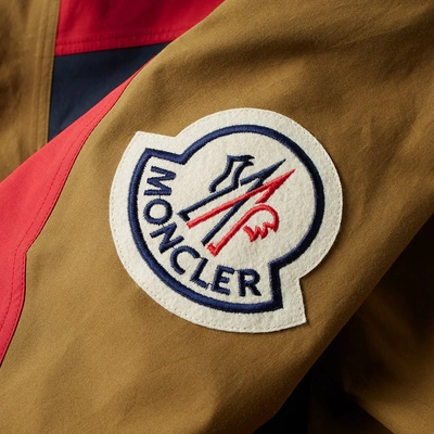 Shop Moncler Genius - 2 Moncler 1952 - Baudrier Hooded Bonded Patchwork Jacket In Multi