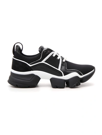 Shop Givenchy Jaw Sneakers In White/black