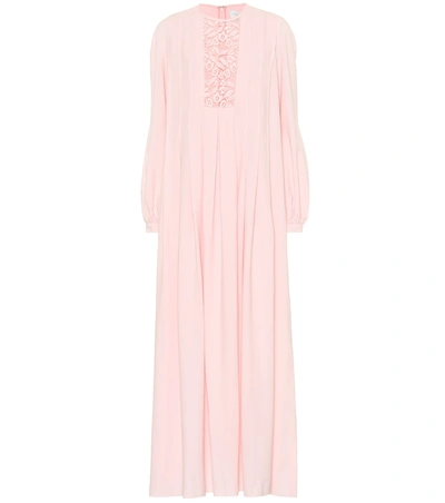 Shop Giambattista Valli Crêpe Gown In Pink