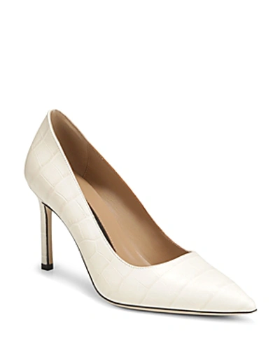 Shop Via Spiga Women's Nikole Pointed Toe Pumps In Cream