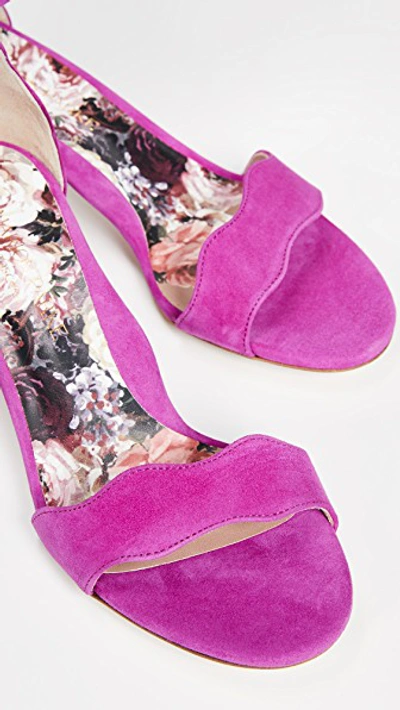 Shop Marion Parke Raven Naked Sandals In Orchid