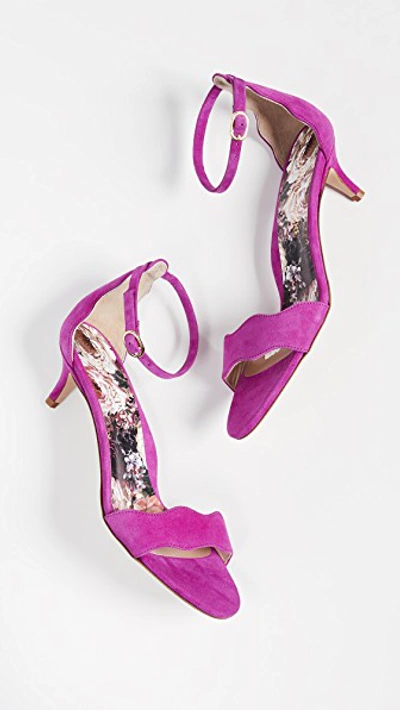 Shop Marion Parke Raven Naked Sandals In Orchid