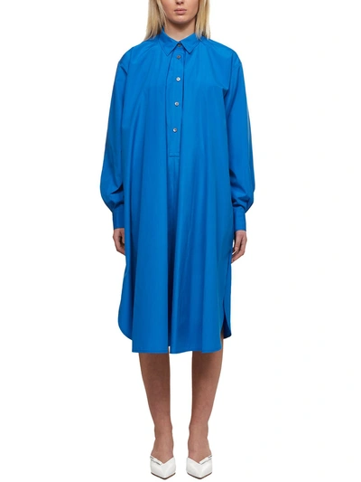 Shop Marni Dress In Blue