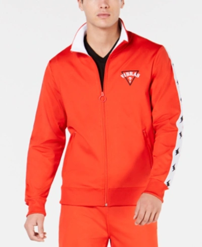 Guess J Balvin X Men's Track Jacket In Dark Red | ModeSens