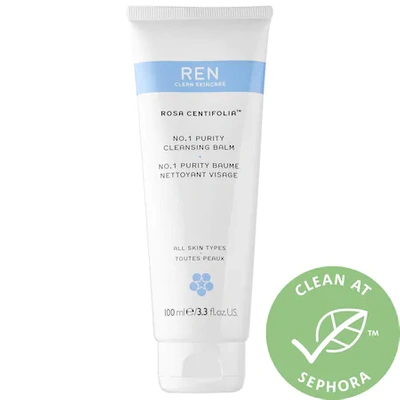 Shop Ren Clean Skincare Rosa Centifolia&trade; No.1 Purity Cleansing Balm 3.3 oz/ 100 ml
