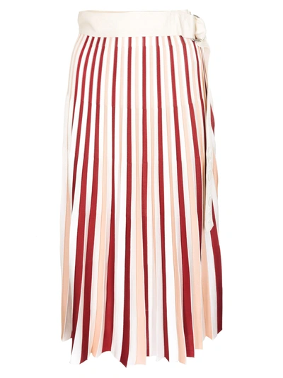 Shop Moncler Pleated Skirt