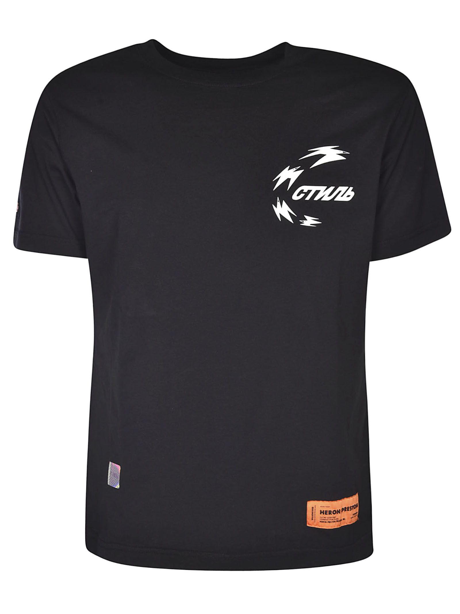 heron preston logo t shirt