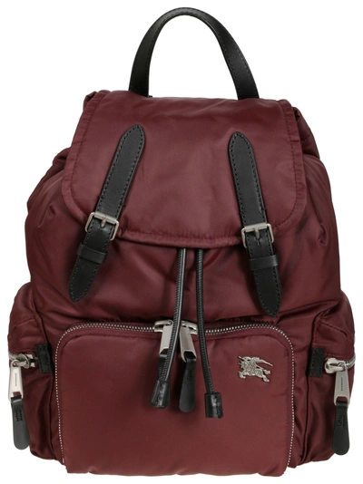 Shop Burberry Rucksack Backpack In Red