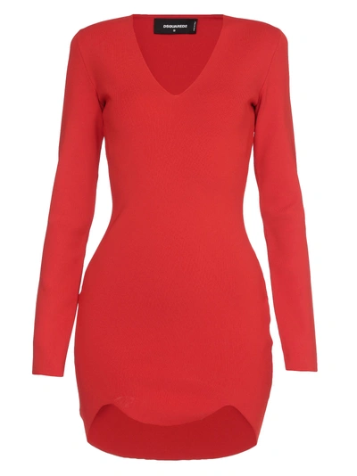 Shop Dsquared2 Dress In Red