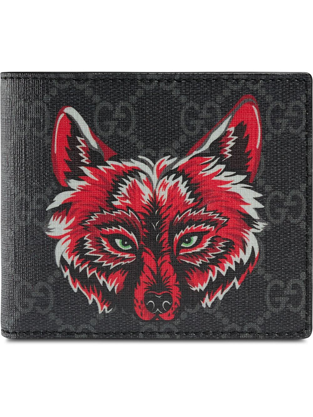 gucci wolf card case