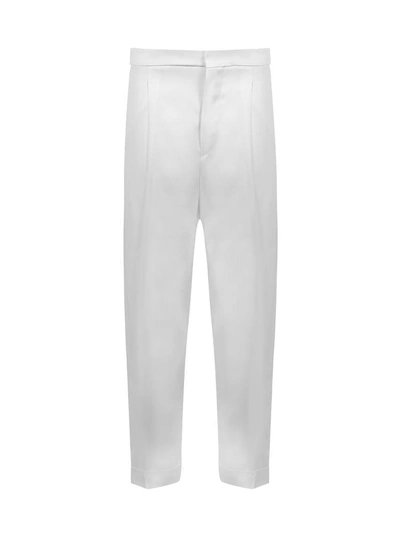 Shop Isabel Marant Prissa Trousers In White