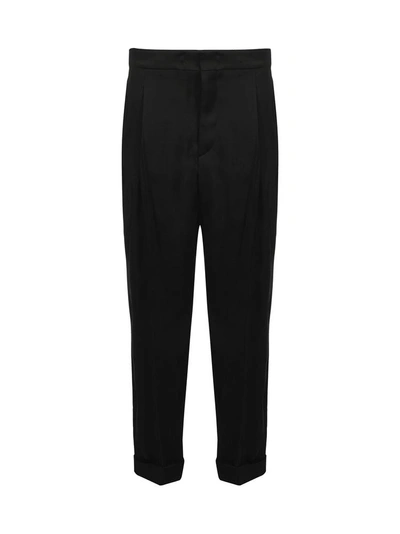 Shop Isabel Marant Prissa Trousers In Black