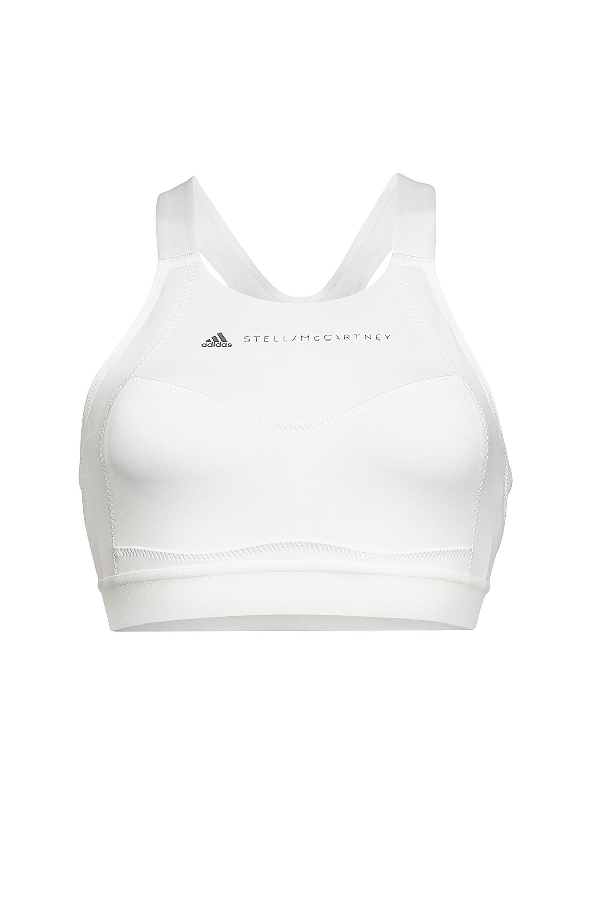 adidas white bra