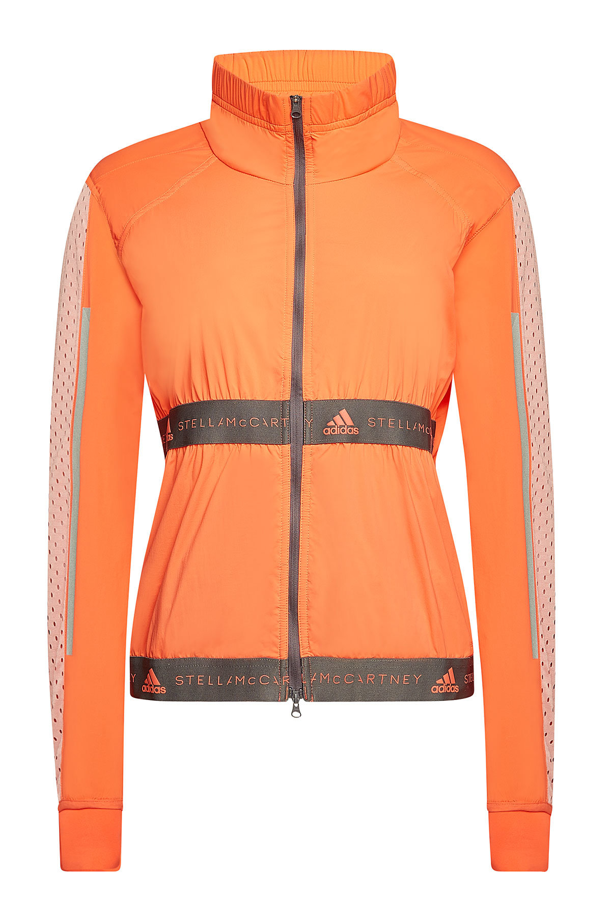 adidas stella mccartney orange jacket