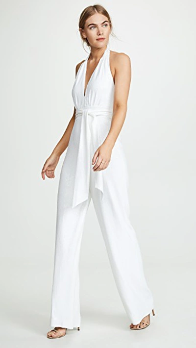 Shop Rachel Zoe Sabina Jumpsuit In White