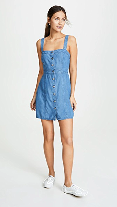 Shop Bb Dakota Jean Spirit Dress In Blue