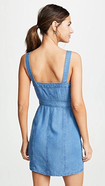 Shop Bb Dakota Jean Spirit Dress In Blue