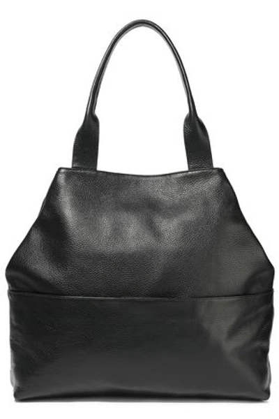 Shop Iris & Ink Woman Claire Pebbled-leather Tote Black