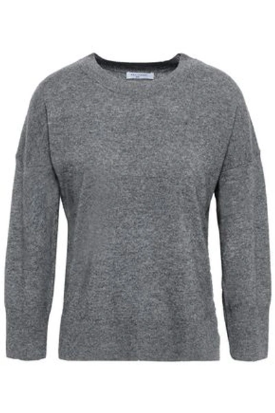 Shop Equipment Woman Melanie Wool And Cashmere-blend Sweater Dark Gray