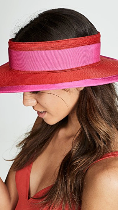 Shop Eugenia Kim Lettie Hat In Red