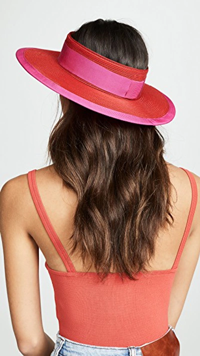 Shop Eugenia Kim Lettie Hat In Red
