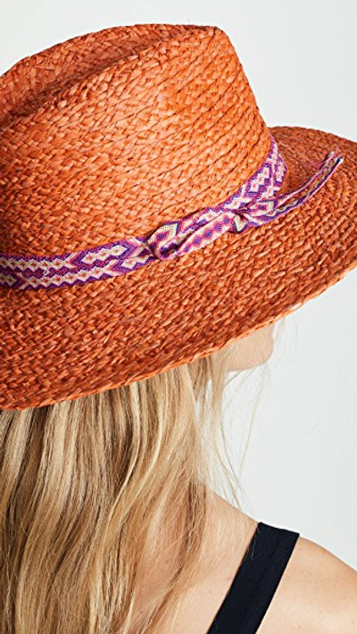 Shop Hat Attack Tulum Rancher Hat In Orange