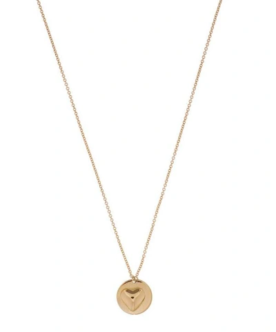 Shop Atelier Vm Gold Mignon Small Heart Pendant Necklace