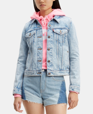 macys levi denim jacket