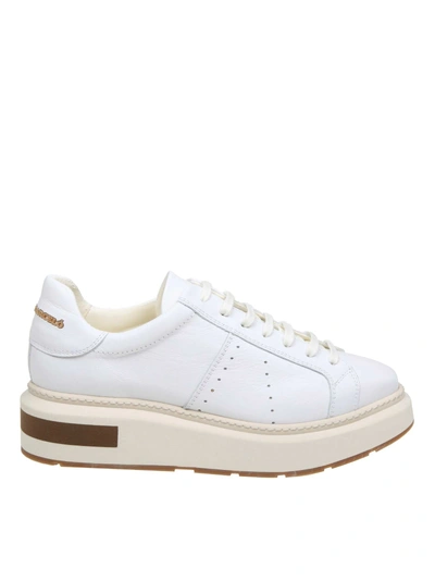 Shop Manuel Barcelò Manuel Barcelo Sneakers In White Leather