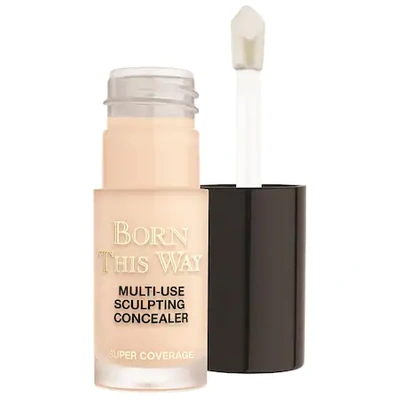Shop Too Faced Born This Way Super Coverage Multi-use Longwear Concealer Snow 0.11 oz / 3.5 ml