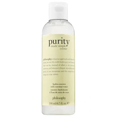 Shop Philosophy Purity Made Simple Hydra-essence With Coconut Water 6.7 oz/ 200 ml 6.7 oz/ 200 ml