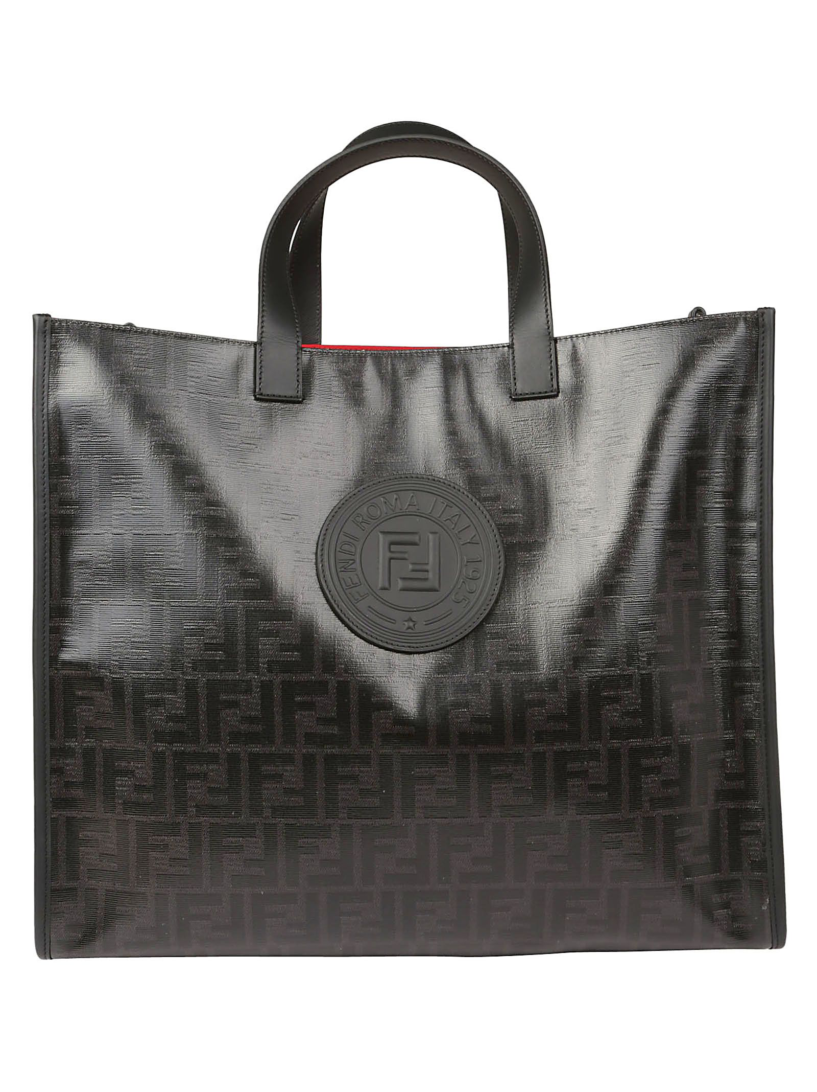 fendi black tote bag